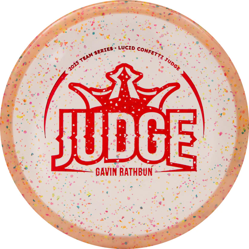 Dynamic Discs Lucid Confetti Judge - Gavin Rathbun Team Series 2023