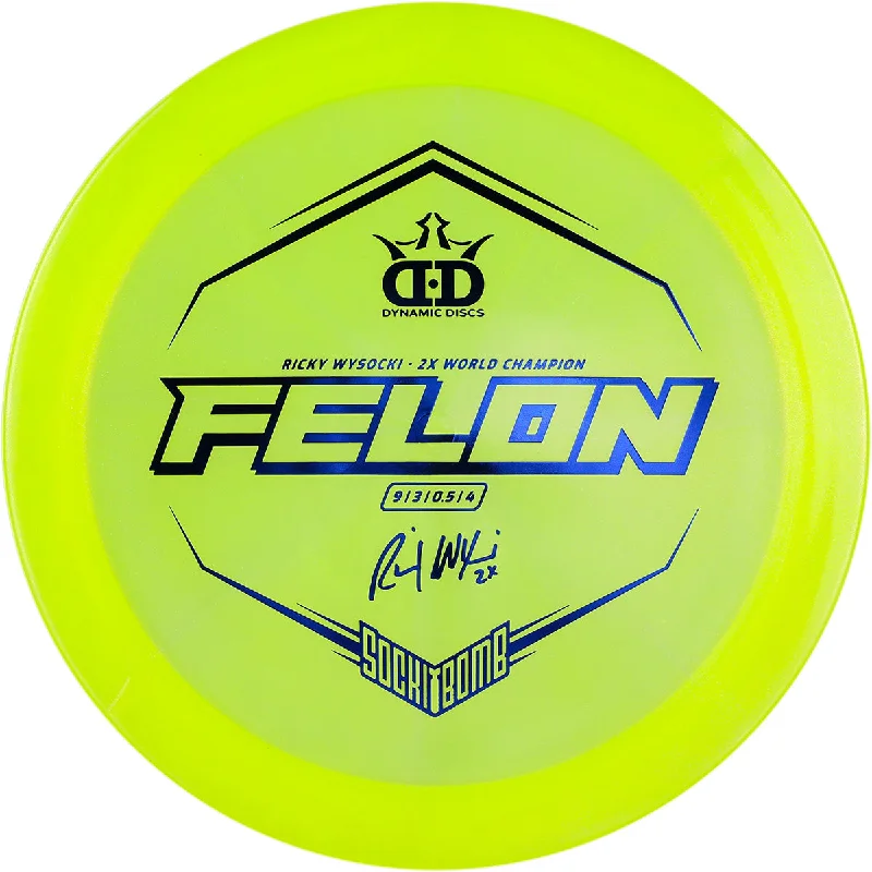 Dynamic Discs Lucid Ice Glimmer Felon - Sockibomb Stamp