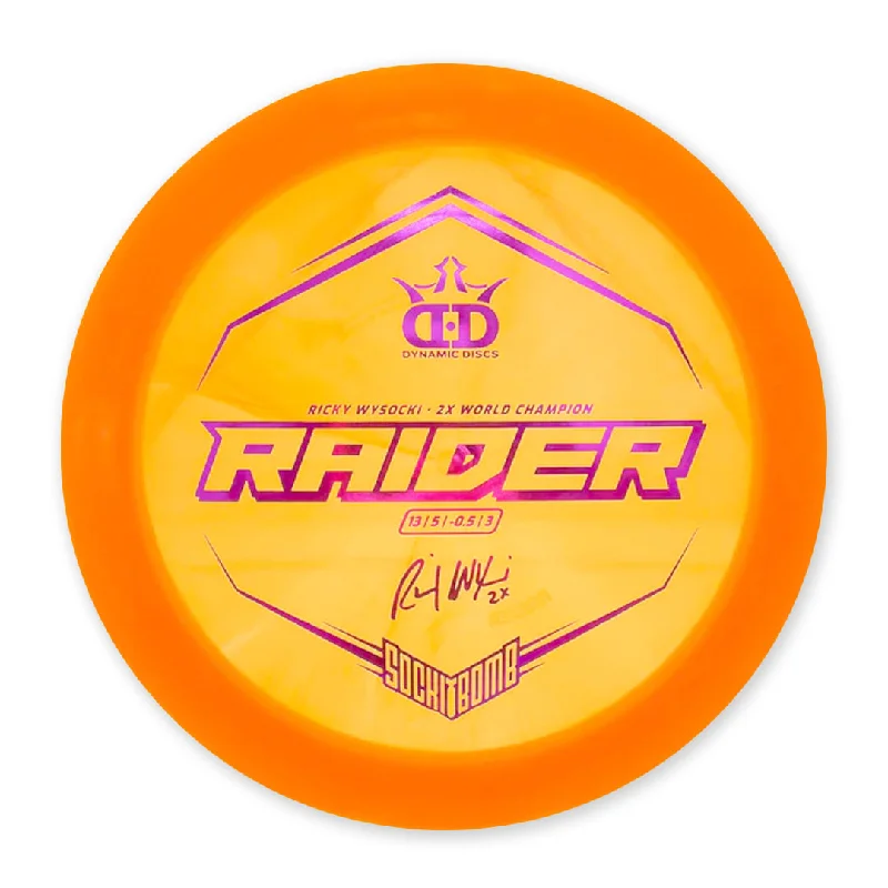 Dynamic Discs Lucid Ice Raider - Ricky Wysocki Sockibomb Stamp