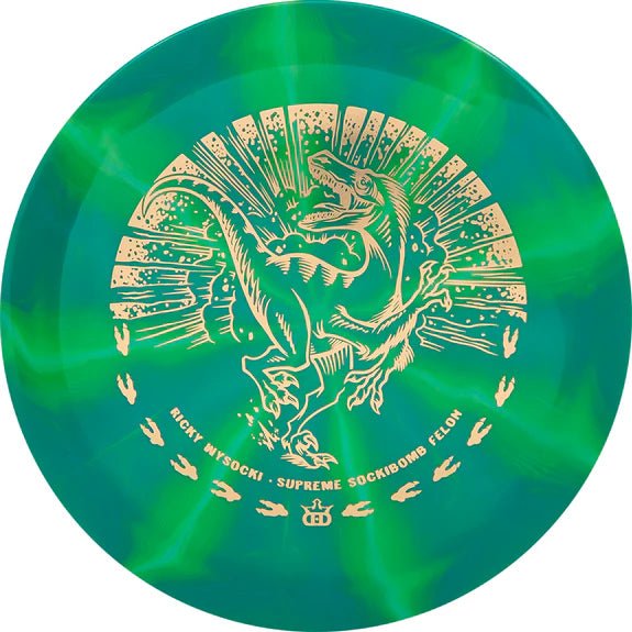 Dynamic Discs Sockibomb Supreme Burst Felon (Raptor Stamp)