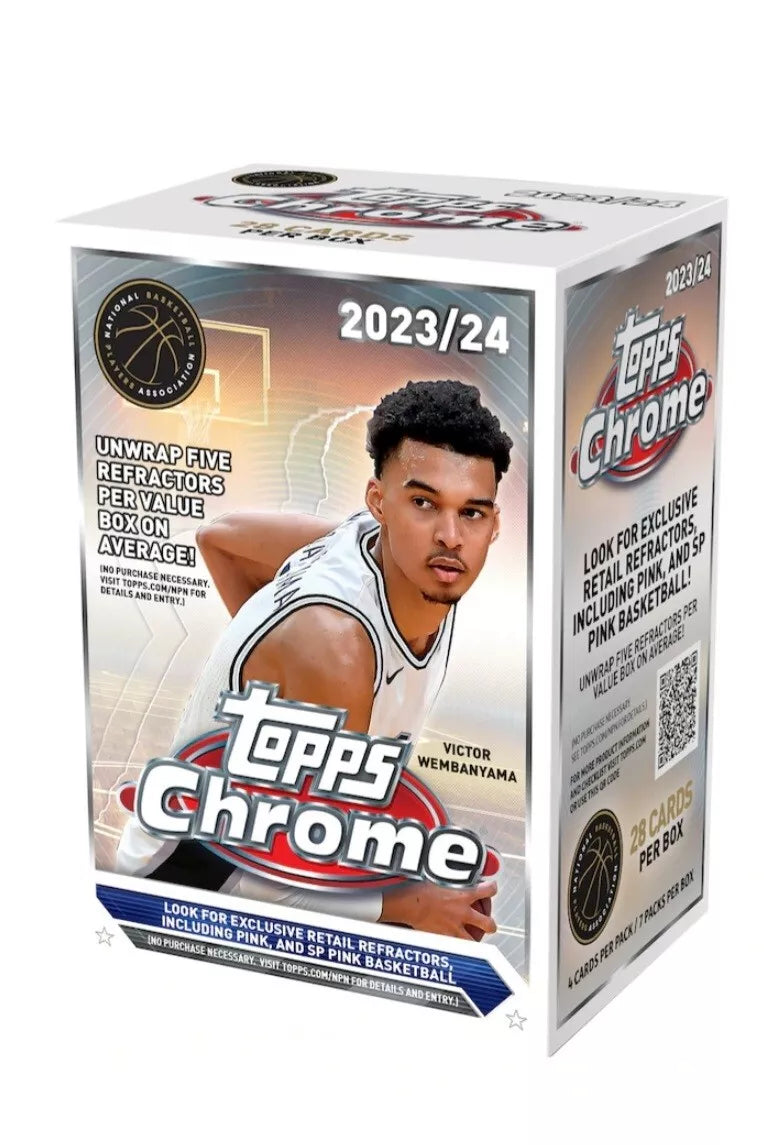 2023-24 Topps Chrome Basketball Value Box