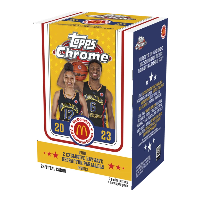 2023 Topps Chrome McDonald's All American Blaster Box