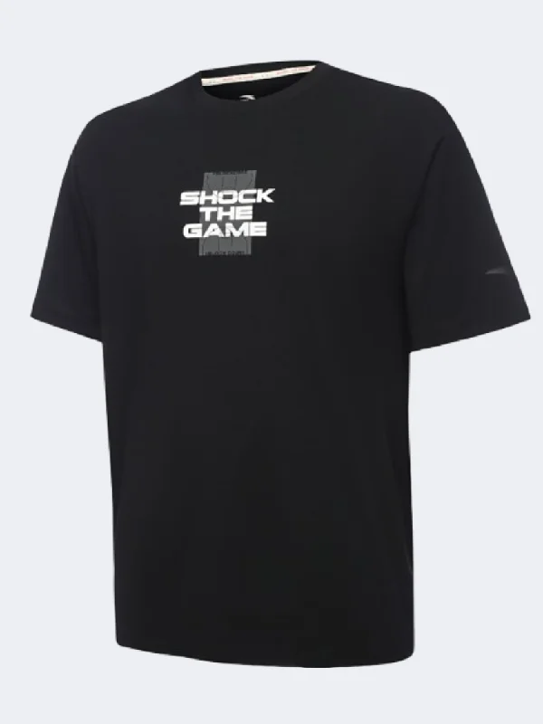 Anta Shock The Game Men Basketball T-Shirt Black