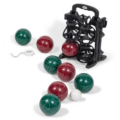 Beyond Outdoors 103mm Resin Bocce Ball 60mm Pallino Set Family Lawn Yard Game