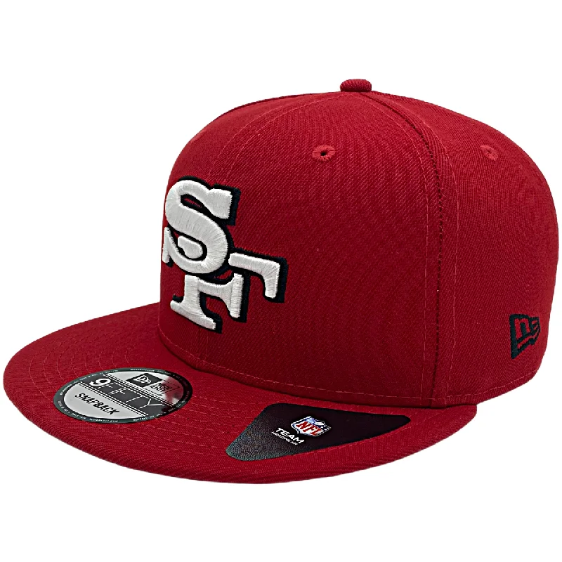 New Era San Francisco 49ers Logo Elements Collection-RED/WHITE