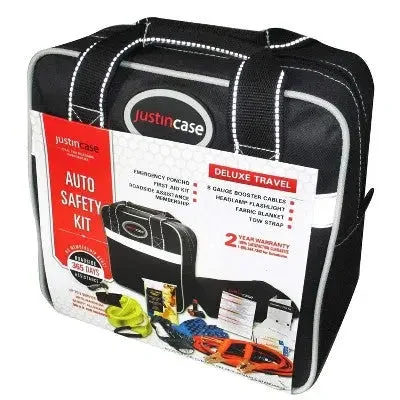 Open Box - Deluxe Safety Kit Black - Justin Case