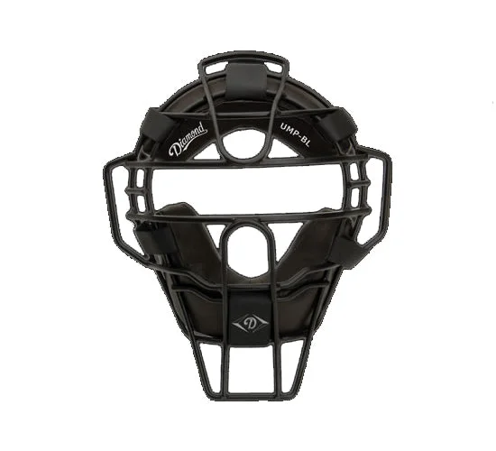 Diamond "Big League" Ultra-Lite Umpire Mask w/ Full Grain Pro Style Pads