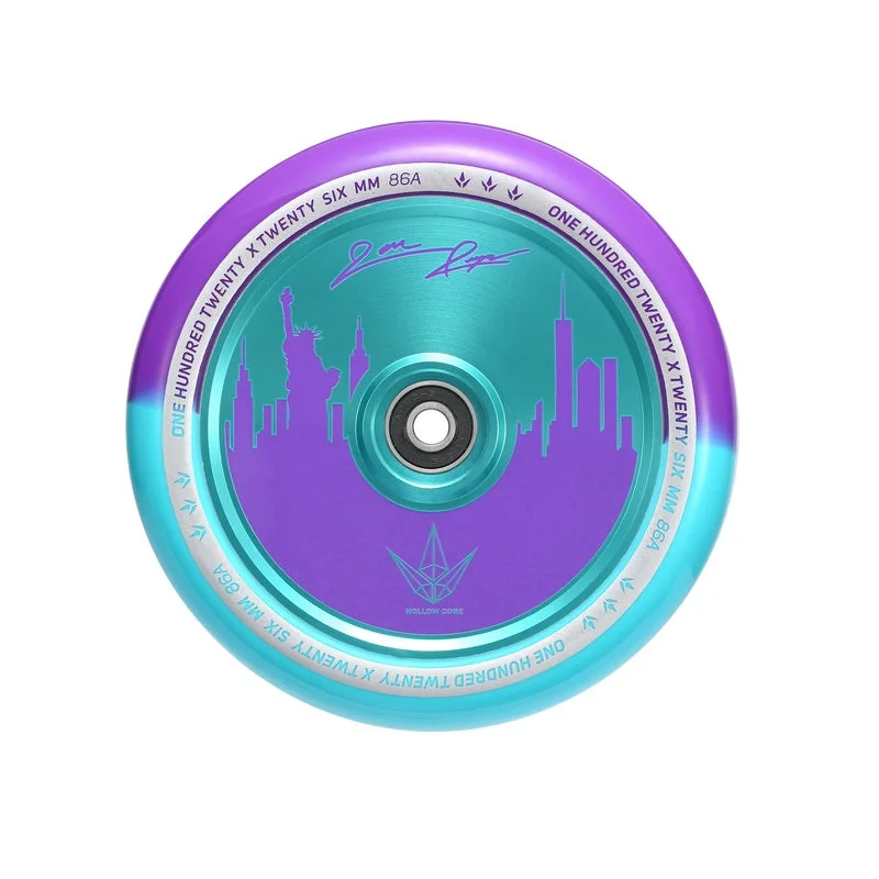 Envy Hollowcore Jon Reyes Signature Wheel 120mm - Purple/Teal (Pair)