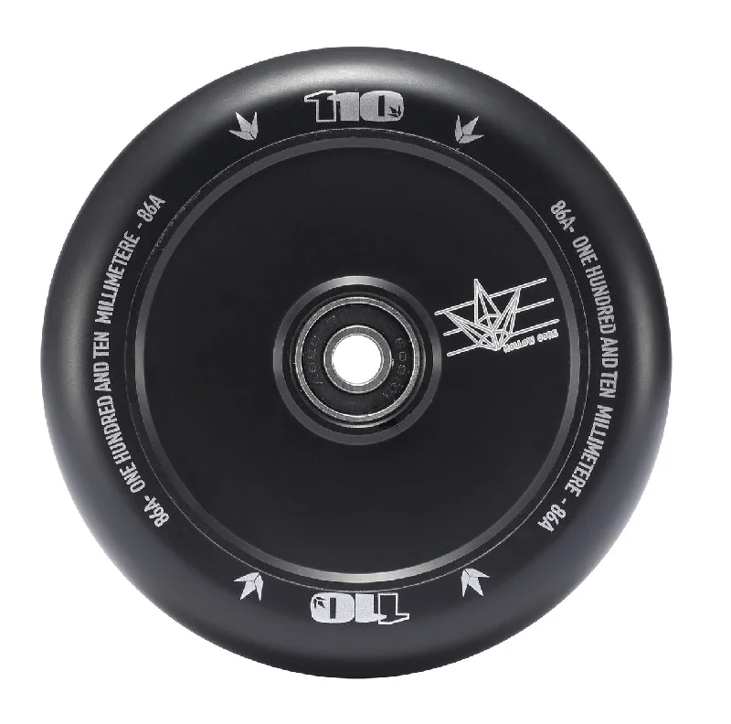 Envy Scooter Wheel Hollow Core 110mm - Black (Pair)