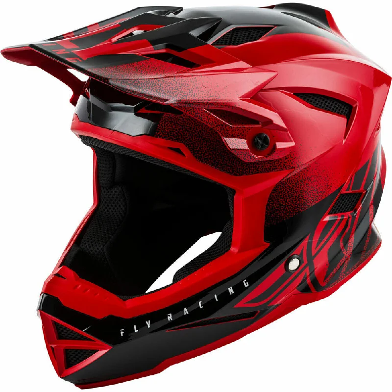 Fly Racing Default Full Face Helmet - Red/Black