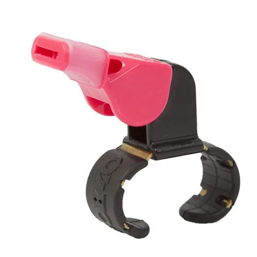 Fox 40 Pink Finger Grip Whistle with Cushioned Mouth Grip