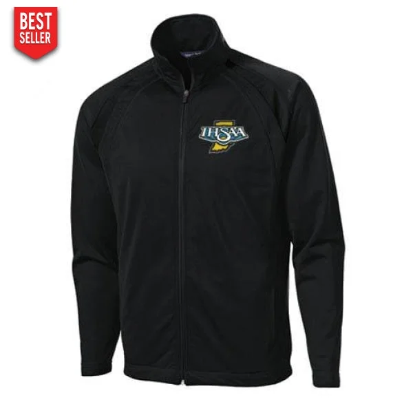 Indiana IHSAA Logo Stand Up Collar Referee Jacket