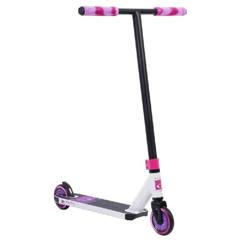 Invert Supreme 1-7-12 Complete Scooter - White/Black/Pink