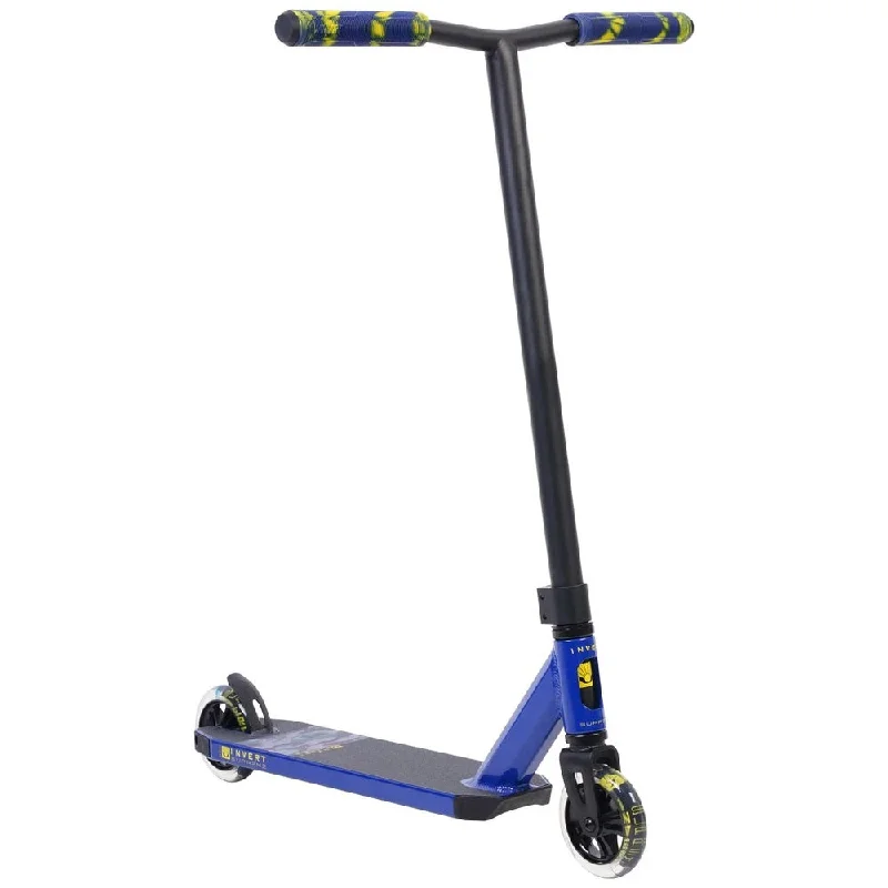 Invert Supreme 2-8-13 Complete Scooter - Blue/Yellow