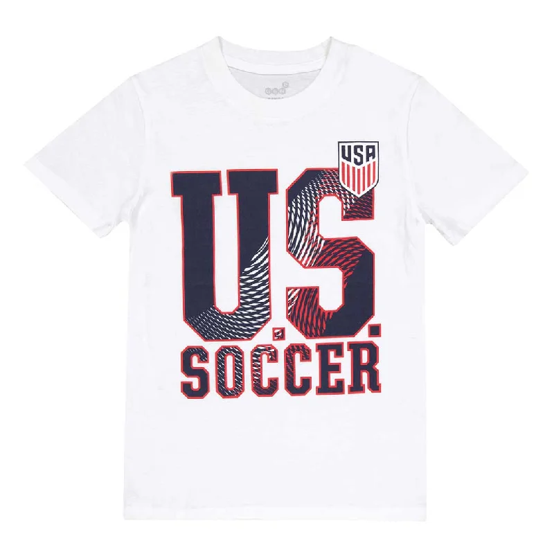 Kids' (Junior) Team USA Soccer Short Sleeve Tee (K8BA55I)