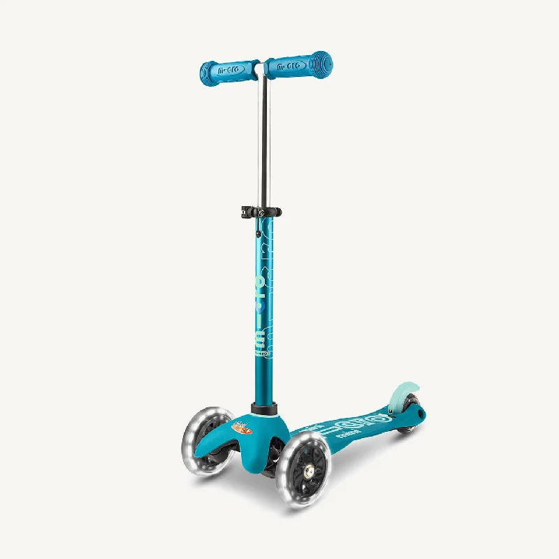 Micro Scooters Mini Micro Scooter Deluxe LED - Aqua