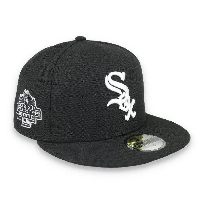 NEW ERA CHICAGO WHITE SOX 2003 ALL STAR SIDE PATCH 59FIFTY FITTED-BLACK/WHITE