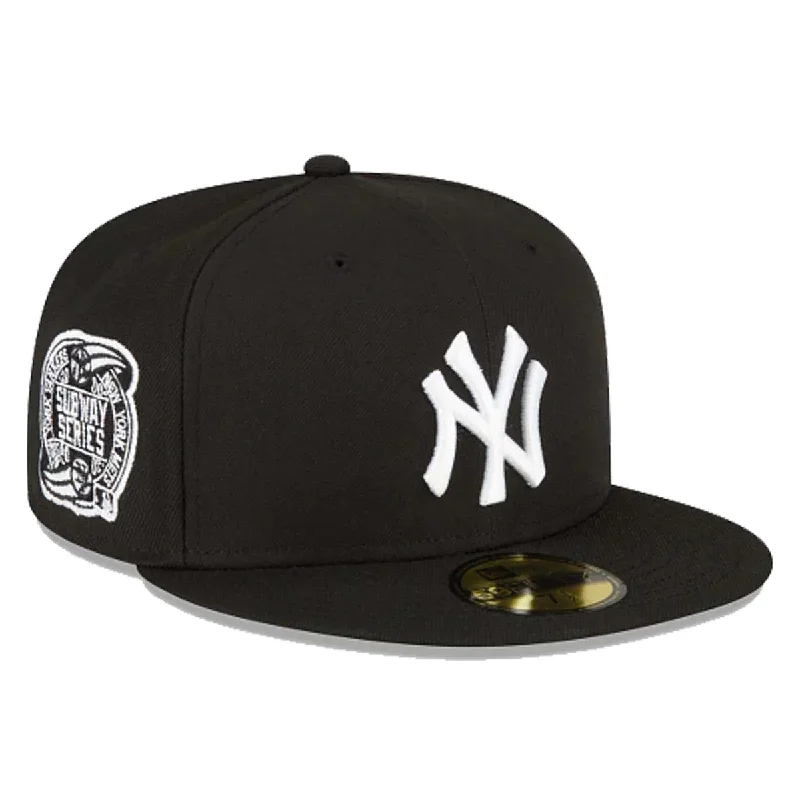 NEW ERA NEW YORK YANKEES 2000 SUBWAY SERIES SIDE PATCH 59FIFTY -BLACK/WHITE