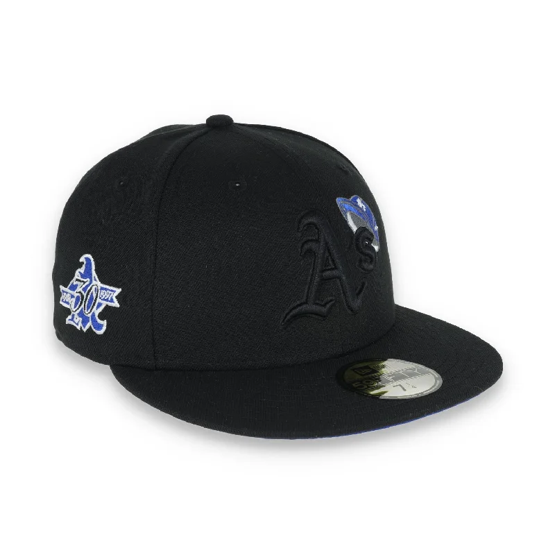 New Era Oakland Athletics 30th Anniversary Patch 59FIFTY Fitted-Royal/Black