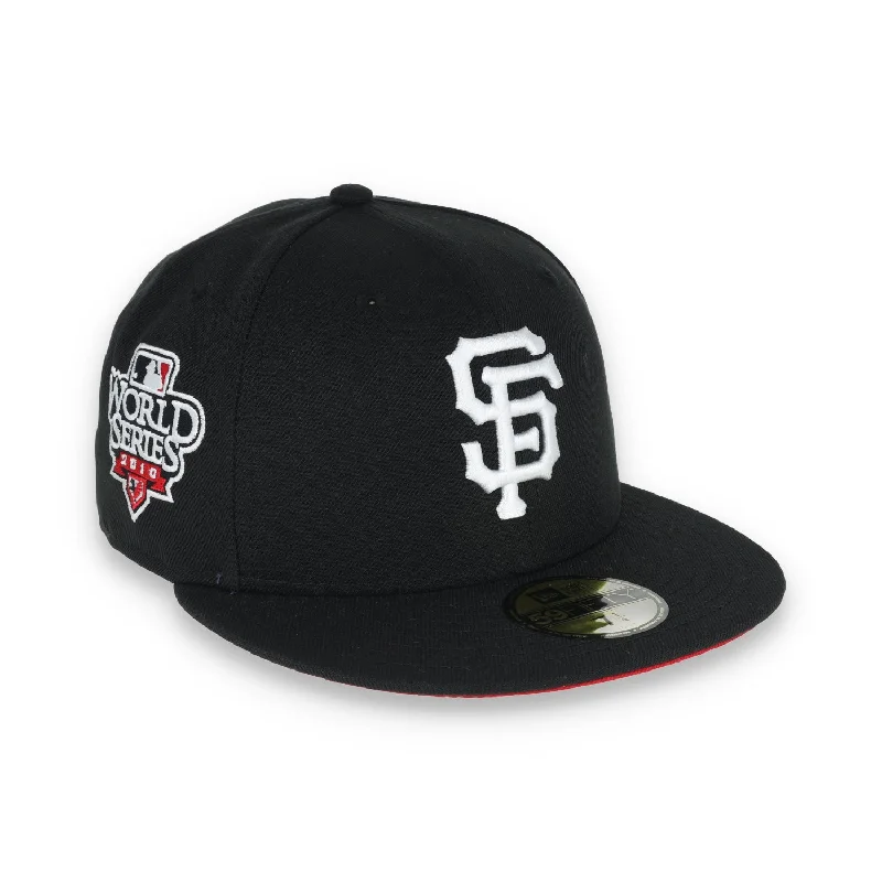 New Era San Francisco Giants 2010 World Series Side Patch 59FIFTY Fitted - Black/Red