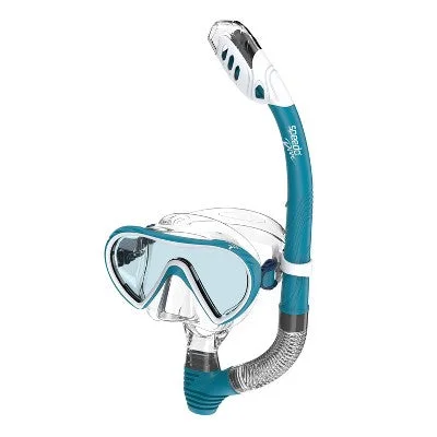 New - Speedo Adult Dive MS Set - Turq/Celeste