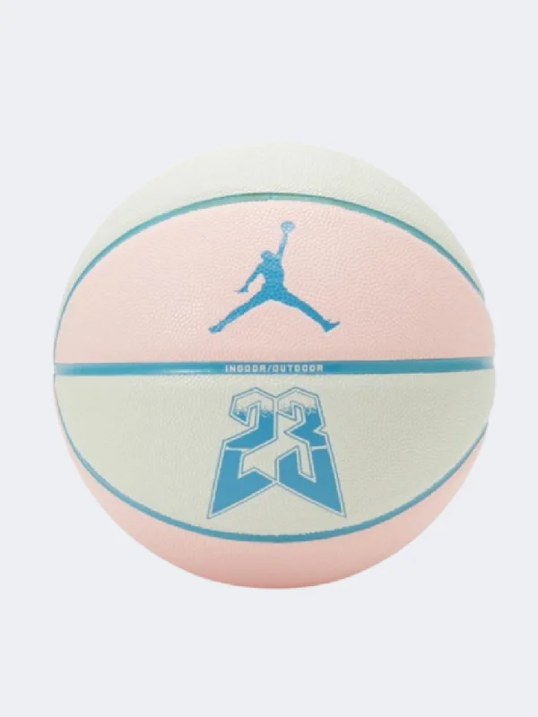 Nike Jordan Ultimate 2 8P Unisex Basketball Ball Light Green/Pink