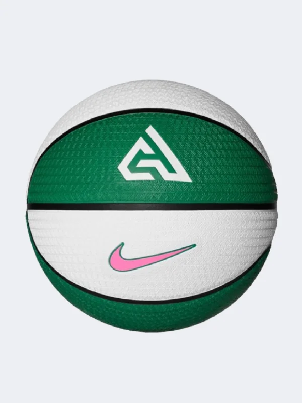 Nike Playground 8P 2 Giannis Antetokounmpo Unisex Basketball Ball Green/White/Pink