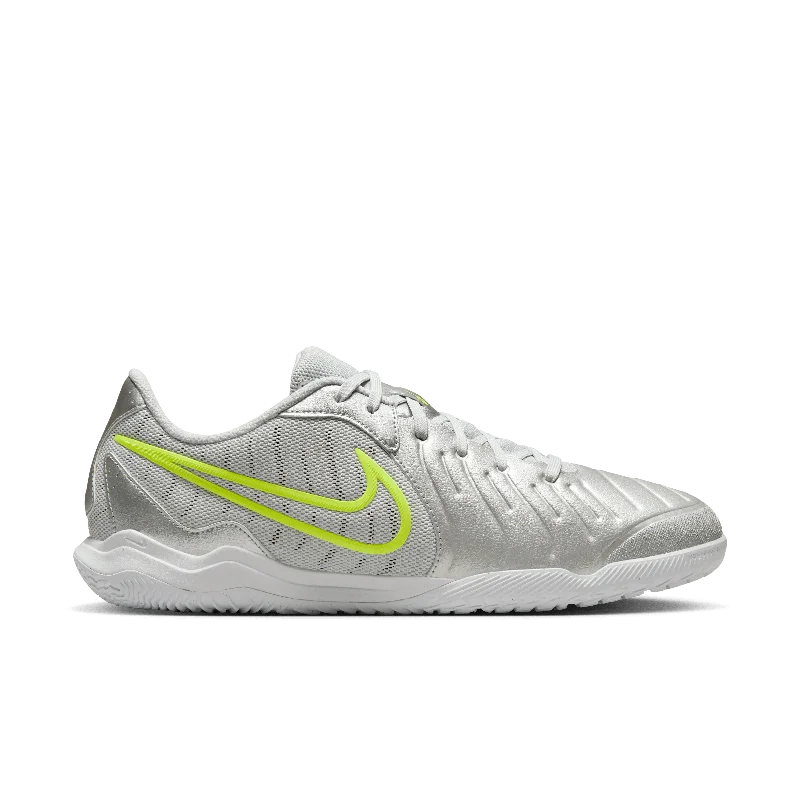 Nike Tiempo Legend 10 Academy IC-Metallic Silver/ White-Volt