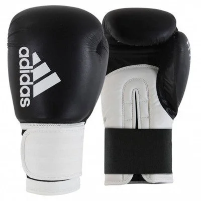 Open Box - Adidas Hybrid 100 SMU 12oz Fitness and Training Gloves - Black/White