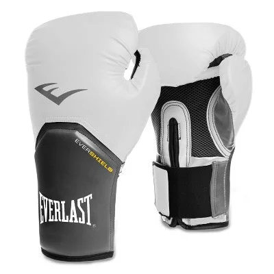 Open Box - Everlast Pro Style Elite 12oz Training Boxing Gloves - White