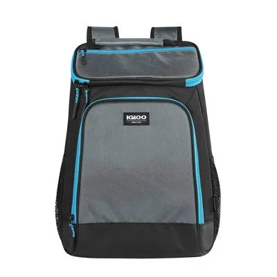 Open Box - Igloo MaxCold Evergreen Top Grip 9qt Backpack Cooler - Black