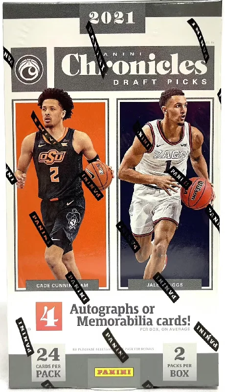 Panini 2021 Chronicles Draft Picks Basketball Hobby Box (2 Packs)