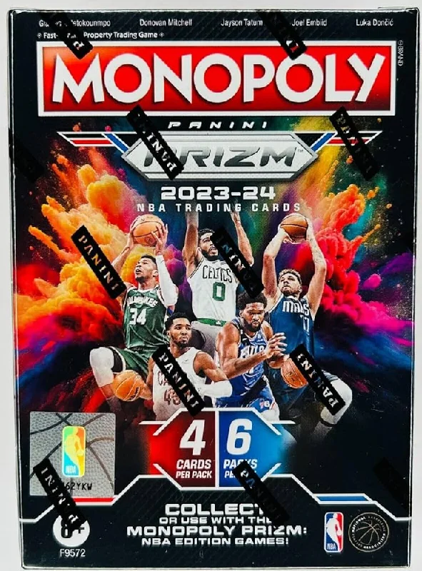 Panini Prizm Monopoly Basketball 23/24 Blaster Box (6 Packs)