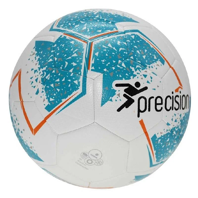 Precision Fusion IMS Training Football (White/Cyan) | Size 5