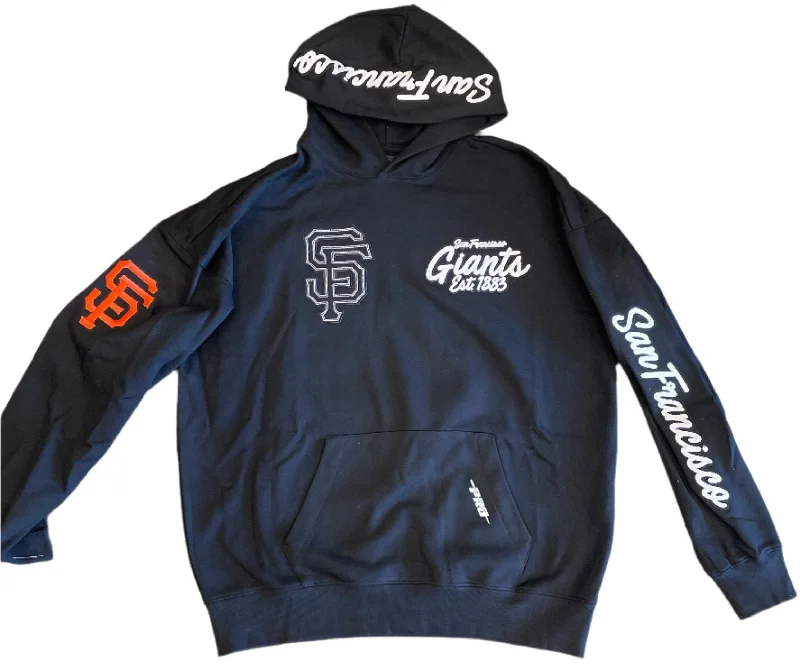 Pro Standard Men's San Francisco Giants Paint The City Hoodie-Black