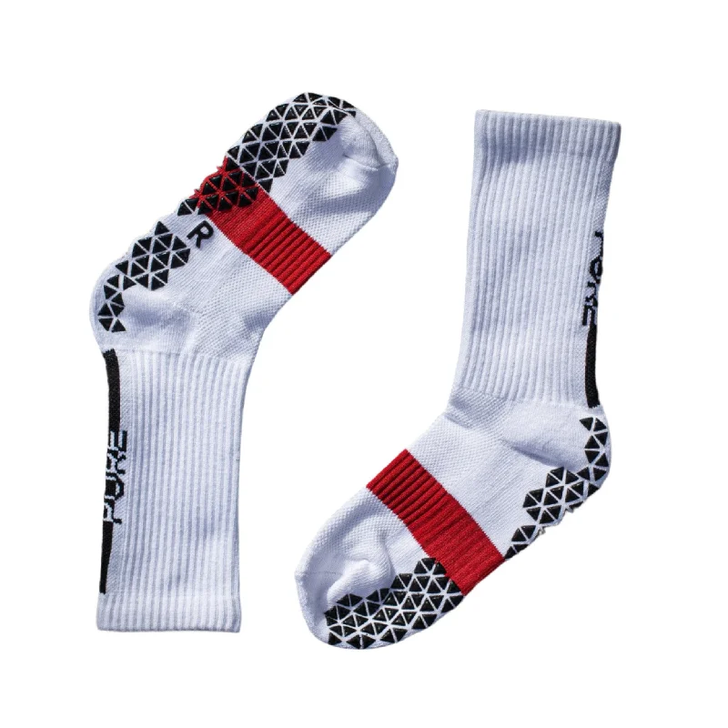 Pure Grip Socks Pro - White