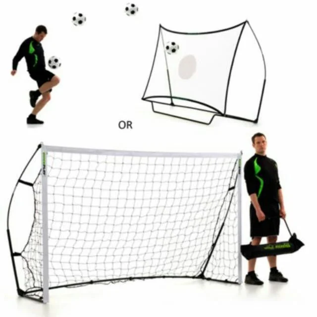 Quickplay Kickster Goalpost/Rebounder Combo 2.4m X 1.5m -