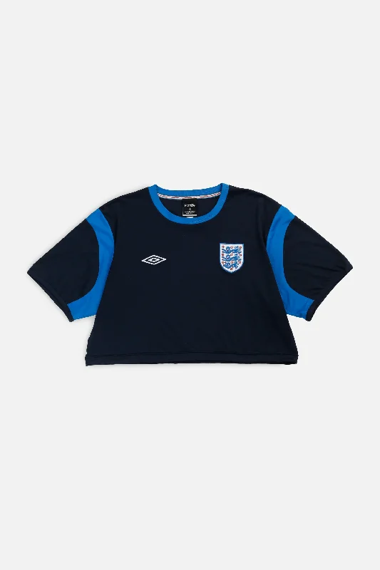 Rework Crop England Soccer Jersey - XL