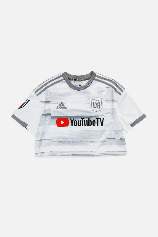 Rework Crop Los Angeles Soccer Jersey - S