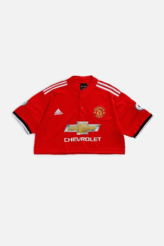 Rework Crop Manchester Soccer Jersey - M