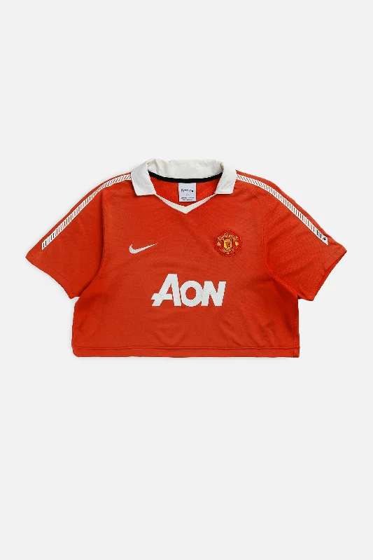 Rework Crop Manchester Soccer Jersey - S