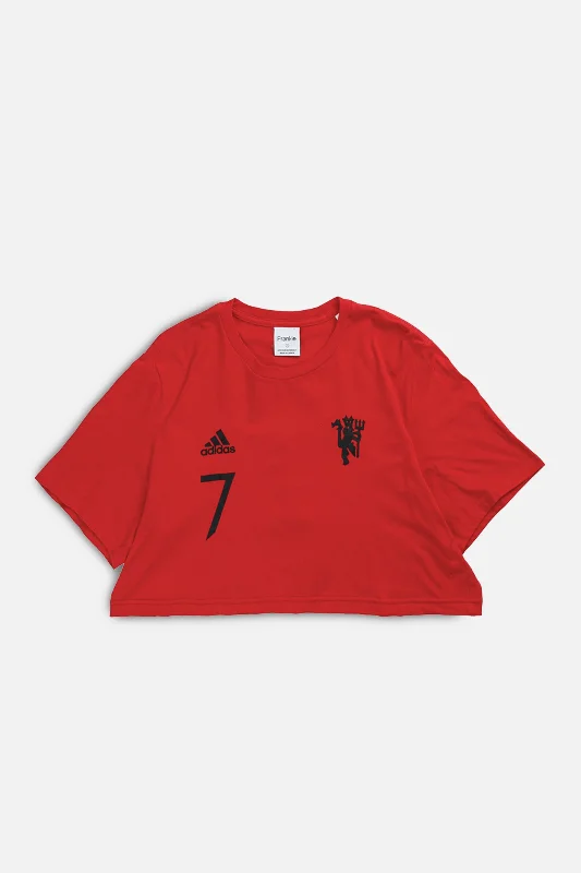 Rework Crop Manchester Soccer Tee - L