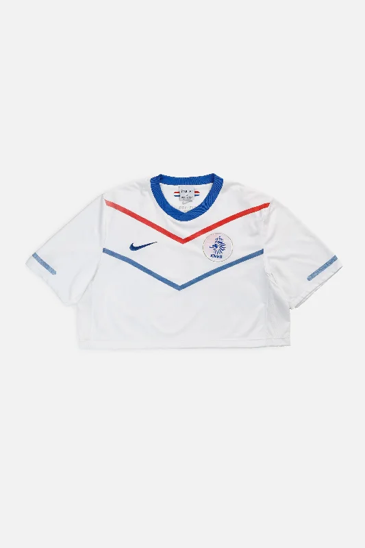 Rework Crop Netherlands Soccer Jersey - XL