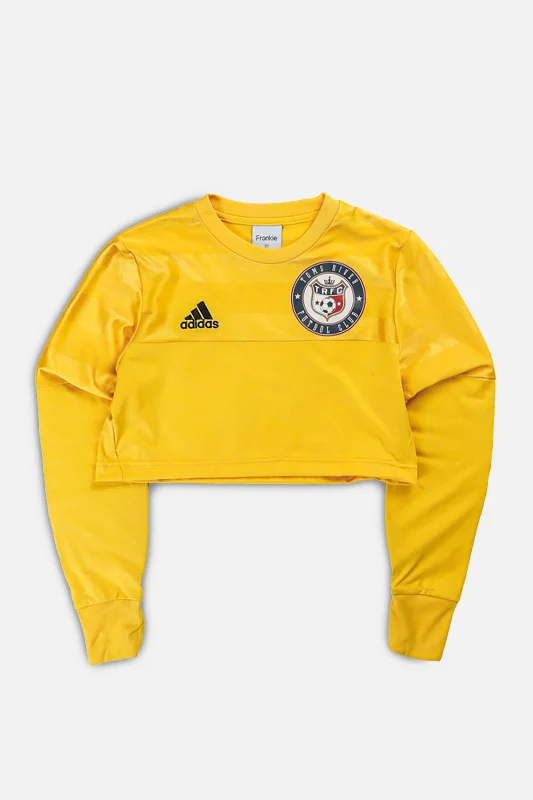 Rework Crop Toms River FC Long Sleeve Soccer Jersey - XS