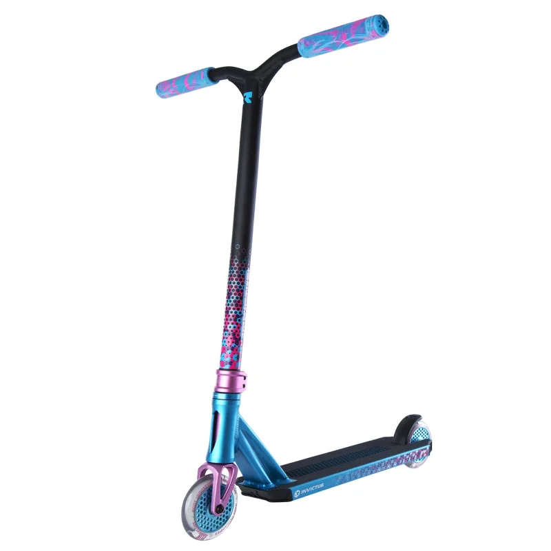 Root Industries Invictus 2 Complete Scooter - Teal/Pink