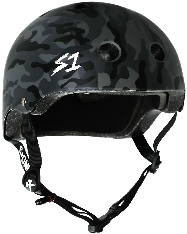 S1 Lifer Helmet - Black Camo Matte