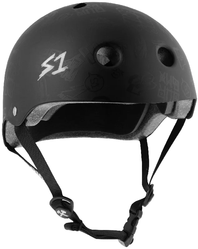 S1 Lifer Helmet - Black Matte/Our BMX