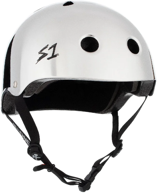 S1 Lifer Helmet - Silver Mirror Gloss