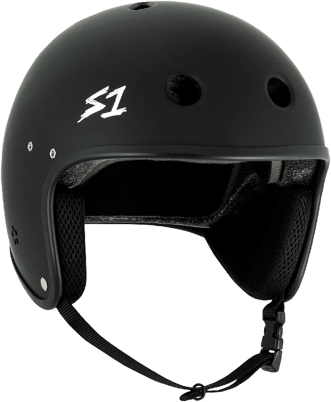 S1 Retro Lifer E-Helmet - Black Matte