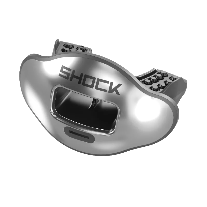 Shock Doctor Max Airflow Chrome Lip Guard Mouthguard